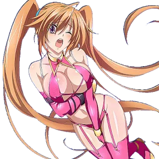 😮 Anime, Fille, Sexy, Dessin animé, Illustration, Femme whatsapp sticker