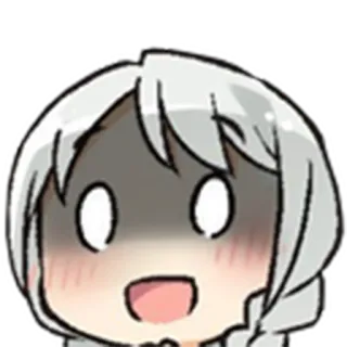 🤧 アニメ, カートゥーン, 絵文字, ステッカー, マンガ, 表情, 衝撃, 恐怖 whatsapp sticker