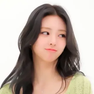 🐈‍⬛️ Ryu Jin K-pop, singer, actress, Ryu Jin, Idol, portrait, Korean, ITZY telegram sticker