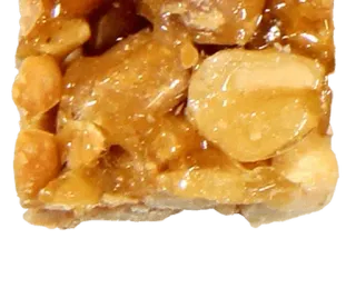 ⚪️ cassant aux cacahuètes, bonbons, sucreries, dessert, collation, noix, caramel whatsapp sticker