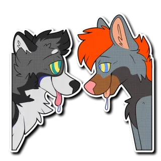 Timber - @woofpurrma telegram stickers