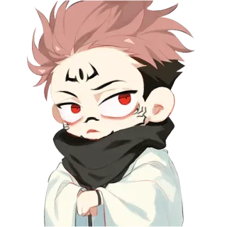 😒 Ryomen Sukuna Jujutsu Kaisen Anime, Manga, Jujutsu Kaisen, Sukuna, Ryomen Sukuna, Chibi telegram sticker