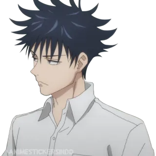 🦅 Megumi Fushiguro Jujutsu Kaisen Megumi Fushiguro, Jujutsu Kaisen, Anime, Mangá, Personagem telegram sticker