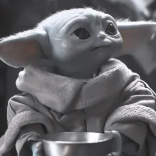 🧪 Grogu The Mandalorian Grogu, The Mandalorian, Baby Yoda, Star Wars, fofo, personagem telegram sticker