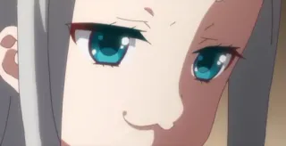 😏 アニメ, 漫画, 顔, 表情 telegram sticker