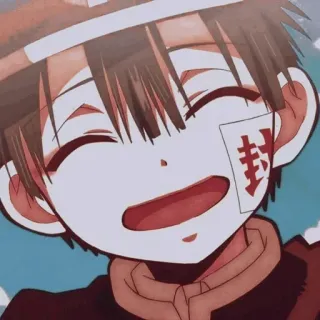 😄 封 anime, boy, happy, seal, Japanese telegram sticker