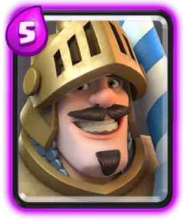 😁 Knight Clash Royale 기사, 갑옷, 클래시 로얄, 게임, 캐릭터 telegram sticker