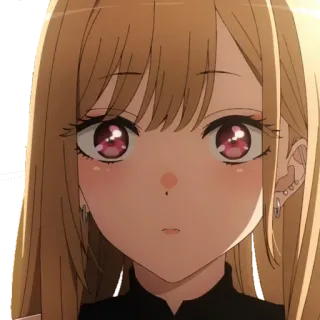 ❤️ Marin Kitagawa My Dress-Up Darling Аниме, Девушка, Милая, Портрет, Марин Китагава, My Dress-Up Darling telegram sticker