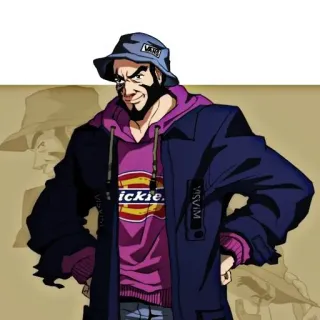 ⚓️ VISVIM anime, man, fashion, character telegram sticker