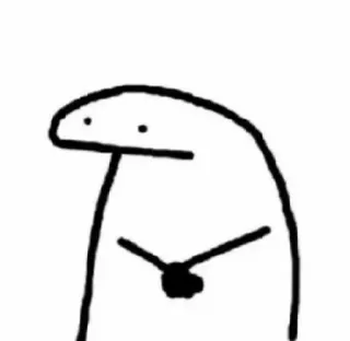 😐 florkofcows, adesivo, personagem, meme, desenho whatsapp sticker