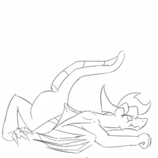 😠 smok, zwierzę, fantasy, stworzenie, leżący, gad, skrzydła, rysunek, kreskówka telegram sticker