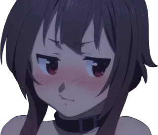 😘 Megumin อนิเมะ, ผู้หญิง, คาวาอิ, น่ารัก, เมกุมิน, Konosuba telegram sticker