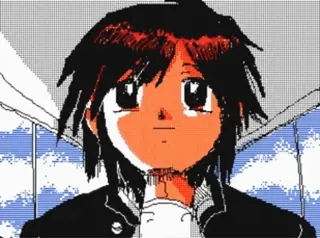 💌 Anime, Manga, Chân dung, Nhân vật, Con trai, Đồng phục học sinh telegram sticker