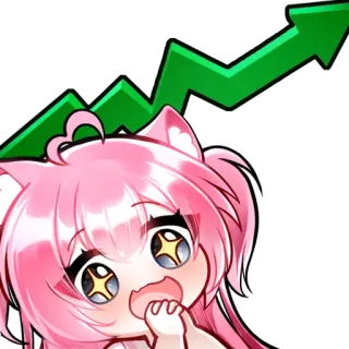 📈 telegram sticker