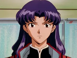 😒 Misato Katsuragi Neon Genesis Evangelion Аниме, Персонаж, Женщина, Мисато Кацураги, Евангелион whatsapp sticker