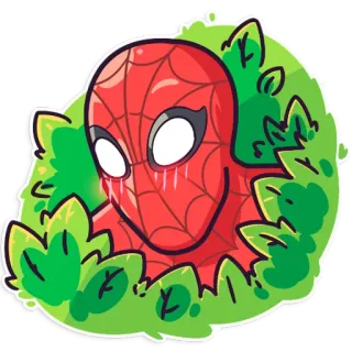 ☺️ Spider-Man Spiderman, Superheld, Comic, Marvel, Cartoon whatsapp sticker