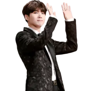 🙌 Suga Suga, BTS, K-pop, Koreański, Muzyk, Piosenkarz, Gwiazda, Idol telegram sticker