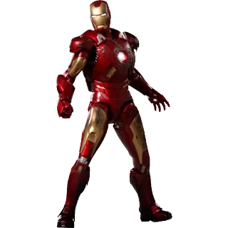 🤖 Iron Man スーパーヒーロー, マーベル, アイアンマン, アベンジャーズ, トニースターク, コミック telegram sticker