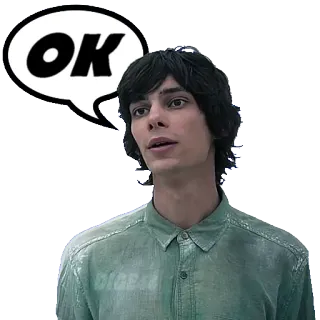 🆗 OK ok, Meme, Expresión, Dicho, Palabra telegram sticker