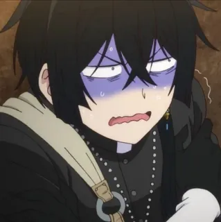 💎 Anime, Prêtre, Dessin animé, Drôle telegram sticker