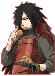 🍞 Madara Uchiha Naruto Anime, Nhân vật, Phim hoạt hình, Uchiha, Ăn telegram sticker