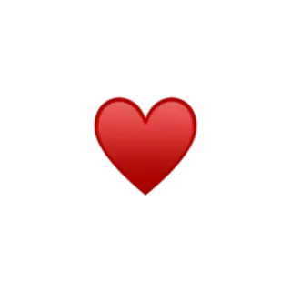 ❤️ heart, love, red telegram sticker