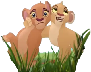 😯 Kiara The Lion King lion, animaux, dessin animé, amis, lions, Kiara telegram sticker