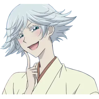 😏 Tomoe Kamisama Kiss Anime, Volpe, Manga, Carino, Felice telegram sticker