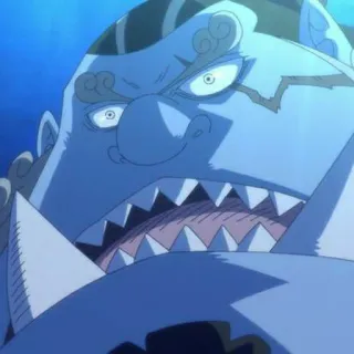 🐟 Jack the Drought One Piece ワンピース, 旱害のジャック, アニメ, モンスター, キャラクター, 海賊 telegram sticker
