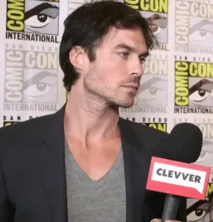 @iansomrhalder 's mood🖤 whatsapp stickers