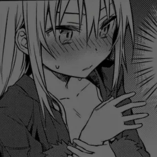 🖊 Anime, Mangá, Corando, Envergonhado(a), Garota, Personagem telegram sticker