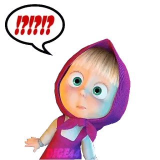 MASHA Y EL OSO @STIKERFORALL telegram stickers