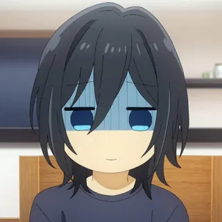 📚 anime, chibi, cartoon, worried, sad telegram sticker