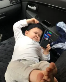 🌟 Hasbulla Hasbulla, Influencer, Celebrità, Personaggio di internet, Meme telegram sticker