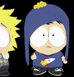 🖕 Craig Tucker South Park cartoon, middle finger, animation, tv show, comedy, satire telegram sticker
