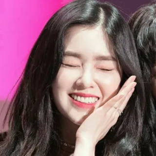😝 Frau, lächelnd, Koreanisch, Gesicht, Porträt, Promi telegram sticker