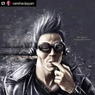 😋 Quicksilver มาร์เวล, มนุษย์กลายพันธุ์, ซูเปอร์ฮีโร่, ความเร็ว, การ์ตูน telegram sticker