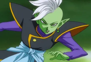 🙄 Zamasu Dragon Ball Anime, Manga, Penjahat, Hijau, Zamasu, Dragon Ball Super, Karakter telegram sticker