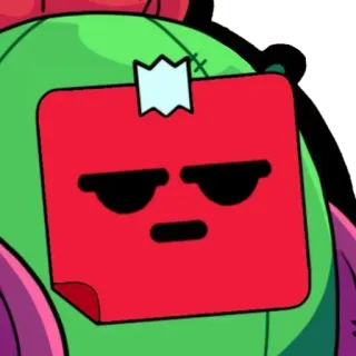 😑 Spike Brawl Stars spike, brawl stars, cactus, game, cool telegram sticker