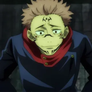 ✨ Sukuna Jujutsu Kaisen Anime, Zauberer, Fluchgeist, Manga, Jujutsu Kaisen whatsapp sticker