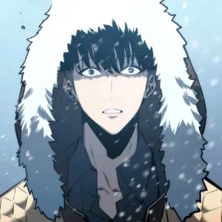 💠 Sung Jin-woo Solo Leveling Anime, Solo Leveling, Sung Jin-Woo, Manhwa, Aksi, Fantasi whatsapp sticker