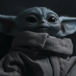 🧪 Baby Yoda The Mandalorian Baby Yoda, Grogu, Star Wars, The Mandalorian, fofo, personagem telegram sticker
