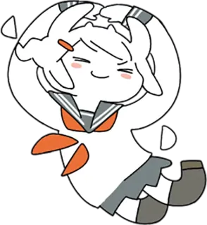 🙆 anime, cartoon, sticker, cute, character whatsapp sticker