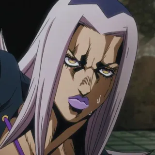 🔊 Leone Abbacchio JoJo's Bizarre Adventure anime, jojo, abbacchio, charakter, ernst whatsapp sticker