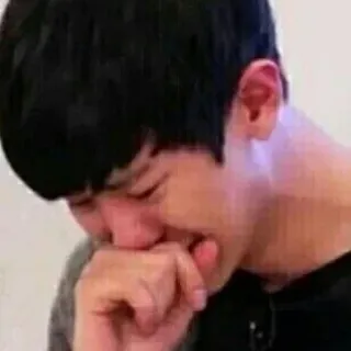 😭 laughing, man, crying, emotional, meme, funny telegram sticker