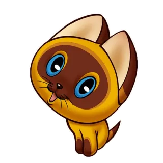 🥺 cat, kitten, cartoon, animal, pet, cute telegram sticker
