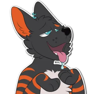 🥵 furry telegram sticker