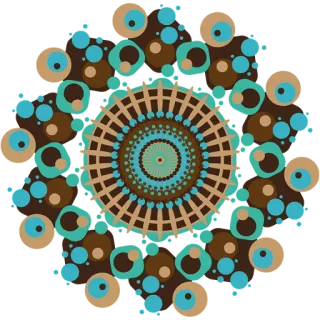 Mandala Art @PunjabiSticker telegram stickers