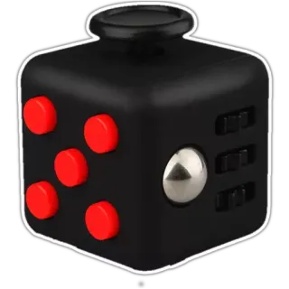 🎲 Fidget Cube, Cubo, Giocattolo, Antistress, Fidget, Gadget whatsapp sticker