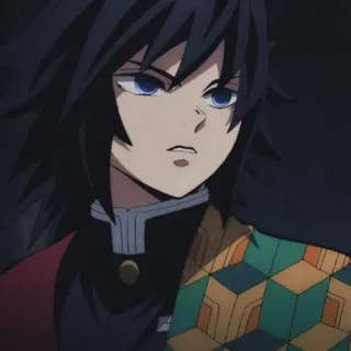 ✨ Giyu Tomioka Demon Slayer anime, demon slayer, giyu tomioka, character, manga, sword, hashira telegram sticker
